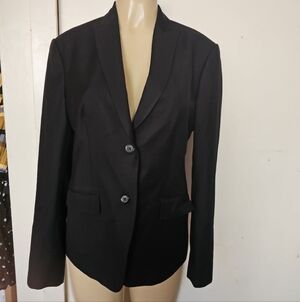 Elegant Black Women's Suit Jacket